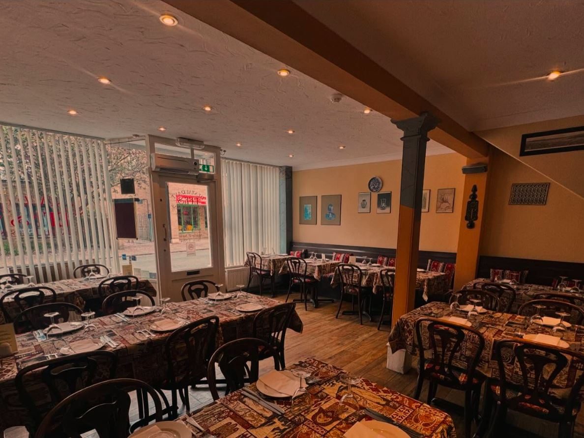 The dining room at Efes